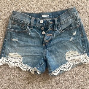 Old navy girls jean short